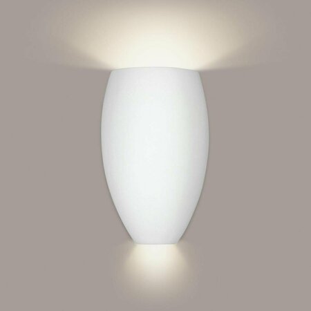 A19 LIGHTING Aruba E26 Base Dimmable LED Wall Sconce, Bisque 1502-1LEDE26